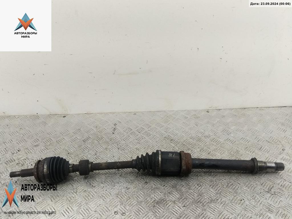 полуось передняя правая (приводной вал, ШРУС) Toyota Avensis 3 поколение (T270) 2010, 2.0 л., дизель, МКПП, серый, седан, 4341005480 - фото №1