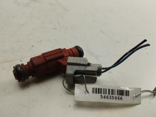 форсунка Nissan Primera P12 2002, 1.8 л., бензин, МКПП, зелёный, универсал, 166009F600, 0280155940