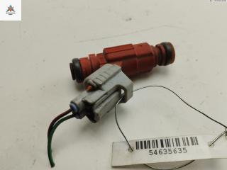 форсунка Nissan Primera P12 2002, 1.8 л., бензин, МКПП, зелёный, универсал, 166009F600, 0280155940