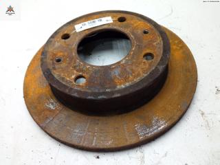 диск тормозной передний Hyundai Atos 1 поколение [рестайлинг] 2000, 1.0 л., бензин, МКПП, чёрный, хетчбэк 5 дв.