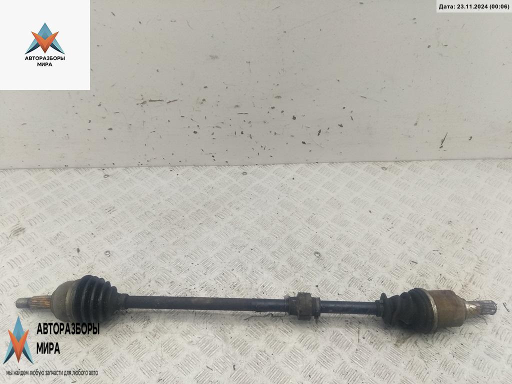 полуось передняя правая (приводной вал, ШРУС) Nissan Micra 3 поколение (K12) 2003, 1.4 л., бензин, МКПП, синий, хетчбэк 3 дв., 39100-AY10A - фото №1