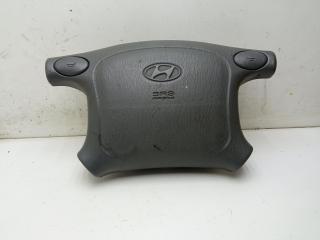 подушка безопасности водителя Hyundai Atos 1 поколение [рестайлинг] 2000, 1.0 л., бензин, МКПП, чёрный, хетчбэк 5 дв.