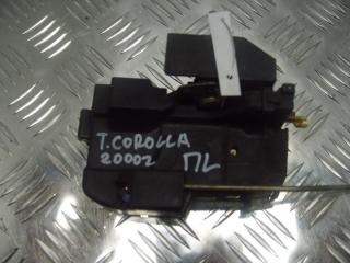 замок двери передней левой Toyota Corolla 2001, 1.4 л., бензин, МКПП, красный, универсал