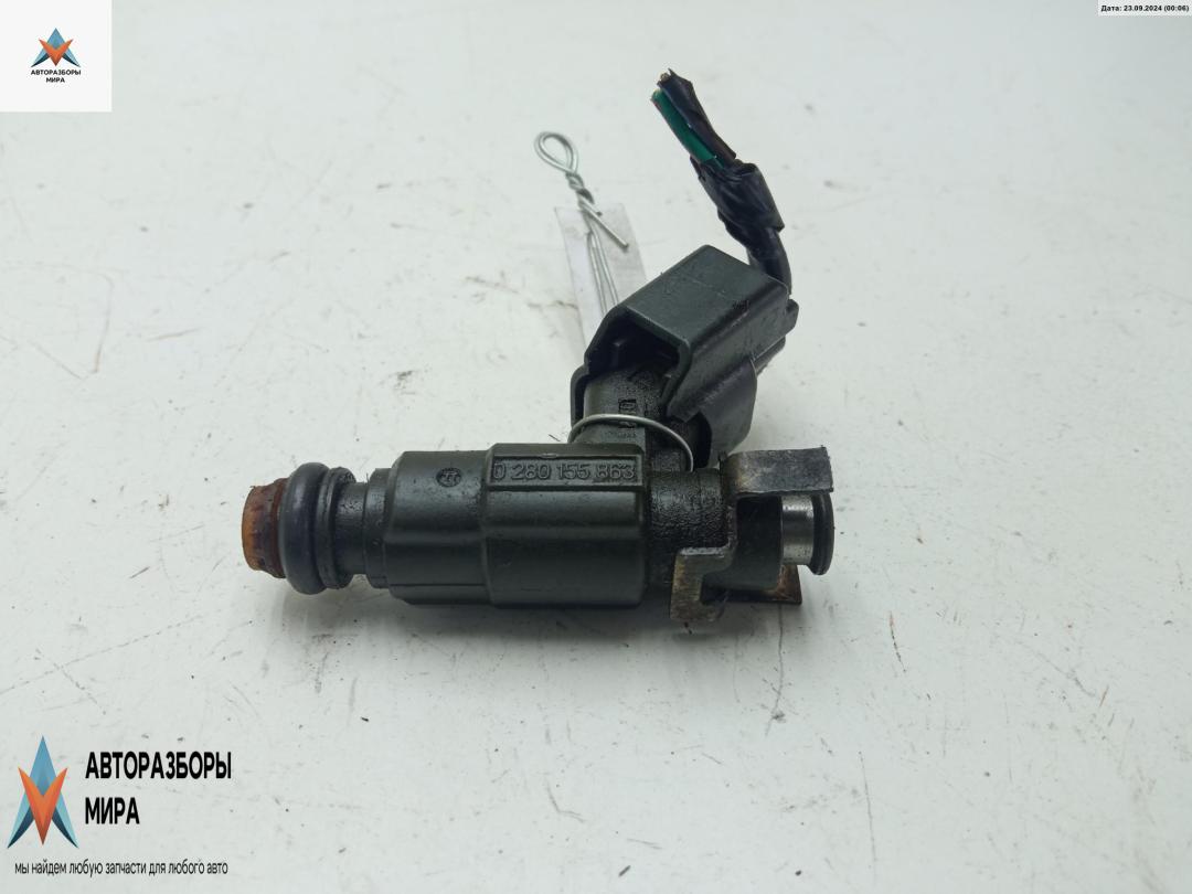 форсунка Jaguar S-Type 1 поколение 2001, 3.0 л., бензин, АКПП, зелёный, седан, 0280155863 - фото №1