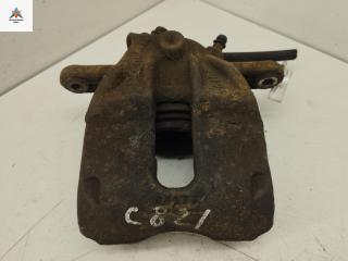 суппорт передний левый Nissan Note E11 2007, 1.5 л., дизель, МКПП, чёрный, хетчбэк 5 дв.