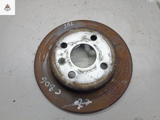 диск тормозной задний Opel Meriva 1 поколение (A) 2003, 1.6 л., бензин, МКПП, синий, минивэн