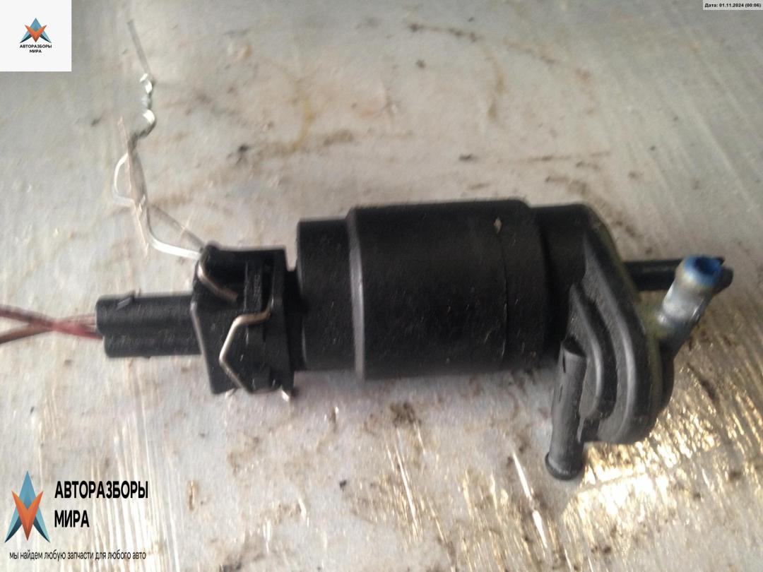 насос (моторчик) омывателя стекла Nissan Primera P12 2003, синий, хетчбэк 5 дв. - фото №1