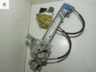 стеклоподъемник электрический задний левый Renault Megane 3 поколение [2-й рестайлинг] 2013, 1.5 л., дизель, МКПП, чёрный, хетчбэк 5 дв.