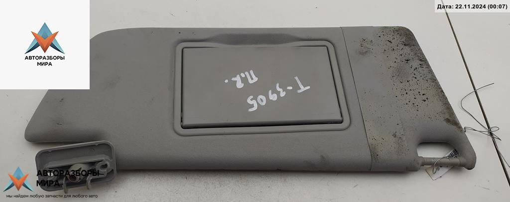 козырек солнцезащитный Opel Vectra C 2003, 2.2 л., бензин, МКПП, чёрный, хетчбэк 5 дв. - фото №1