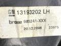 стеклоподъемник электрический задний левый Opel Astra H/Family [рестайлинг] 2007, 1.8 л., бензин, АКПП, серый, кабриолет, 13193202 - фото №2
