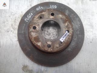 диск тормозной задний Mitsubishi Colt 6 поколение (Z20/Z30) 2006, 1.5 л., дизель, МКПП, чёрный, хетчбэк 3 дв.