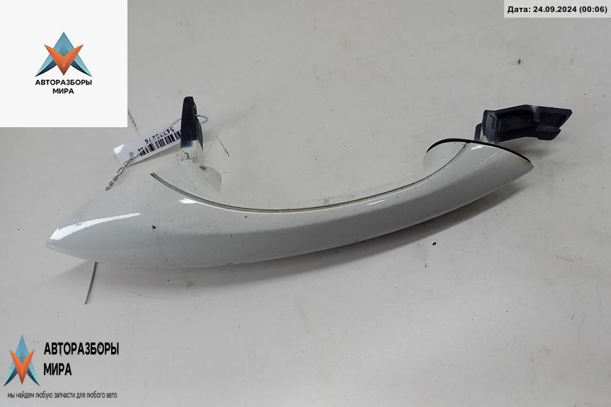 ручка наружная задняя левая BMW 5 серия F07/F10/F11 2012, 2.0 л., дизель, АКПП, белый, универсал - фото №1