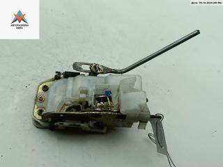 замок двери передней левой Honda Civic 7 поколение 2000, 1.4 л., бензин, МКПП, красный, хетчбэк 3 дв.