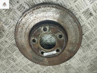 диск тормозной передний Ford Focus 2 поколение 2006, 1.8 л., бензин, МКПП, серый, универсал