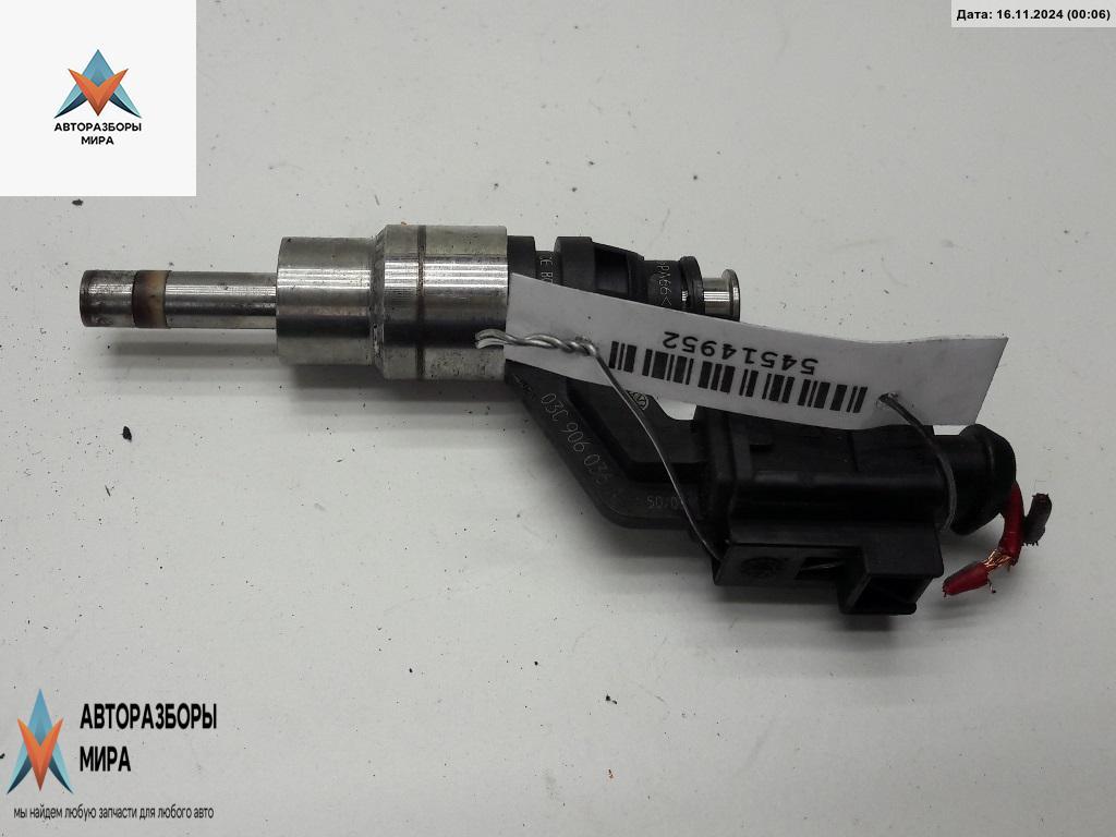 форсунка Volkswagen Touran 1 поколение 2004, 1.6 л., бензин, МКПП, синий, минивэн, 03C906036A - фото №1