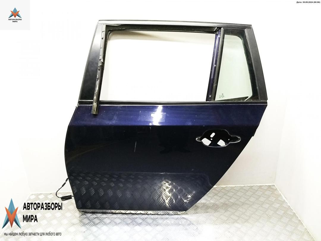 дверь сдвижная BMW 5 серия E60/E61 2004, синий, универсал - фото №1