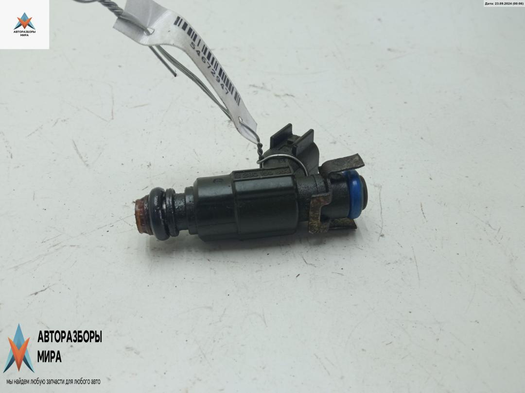 форсунка Jaguar S-Type 1 поколение 2001, 3.0 л., бензин, АКПП, зелёный, седан, 0280155863 - фото №1