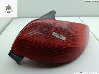 фонарь задний правый Peugeot 206 1 поколение 2000, 2.0 л., дизель, МКПП, синий, хетчбэк 5 дв., 2531D