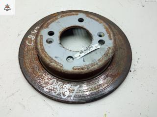 диск тормозной задний Hyundai i10 1 поколение 2009, 1.1 л., бензин, МКПП, красный, хетчбэк 5 дв.