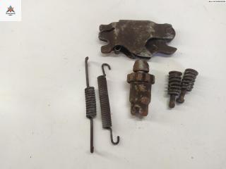 Механизм развода задних тормозных колодок правый BMW 7 серия E65/E66/E67 2002, 3.6 л., бензин, АКПП, чёрный, седан