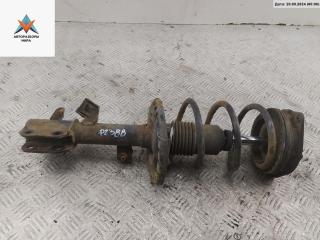 стойка передняя Nissan Micra 3 поколение (K12) 2004, 1.2 л., бензин, МКПП, чёрный, хетчбэк 3 дв.