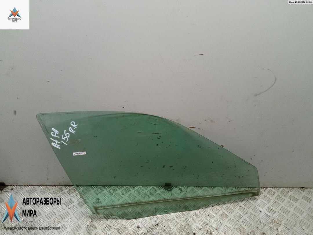 стекло двери передней правой Alfa Romeo 156 932 1998, 1.6 л., бензин, МКПП, серый, седан - фото №1