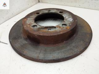 диск тормозной задний Mitsubishi Carisma 1 поколение [рестайлинг] 2001, 1.9 л., дизель, МКПП, красный, хетчбэк 5 дв.