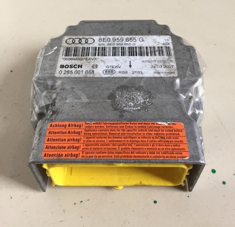 блок AirBag Audi A4 B7 2007, 3.0 л., дизель, МКПП, чёрный, универсал, 8E0959655G