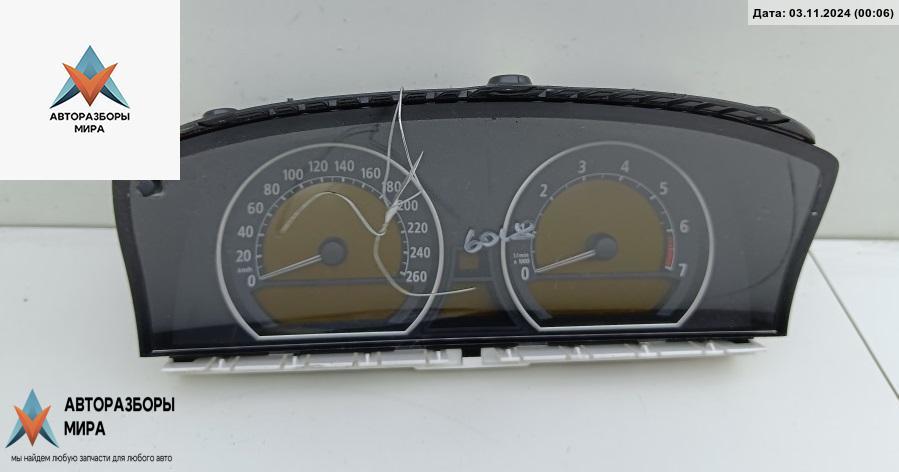 приборная панель BMW 7 серия E65/E66/E67 2002, 3.6 л., бензин, АКПП, чёрный, седан, 62116932039 - фото №1