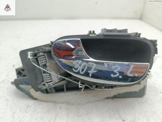 ручка внутренняя задняя левая Peugeot 307 1 поколение 2001, 2.0 л., бензин, МКПП, чёрный, хетчбэк 5 дв., 9643604577