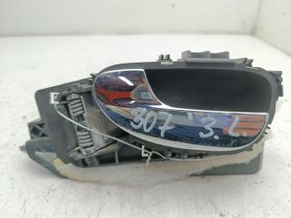 ручка внутренняя задняя левая Peugeot 307 1 поколение 2001, 2.0 л., бензин, МКПП, чёрный, хетчбэк 5 дв., 9643604577