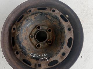 диск штампованный Volkswagen Fox 2 поколение [рестайлинг] 2006, 1.2 л., бензин, МКПП, серый, хетчбэк 3 дв.