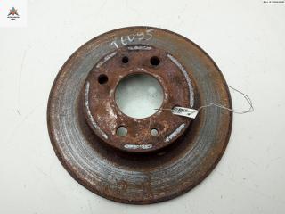 диск тормозной задний Fiat Stilo 1 поколение 2002, 1.6 л., бензин, МКПП, синий, хетчбэк 5 дв.