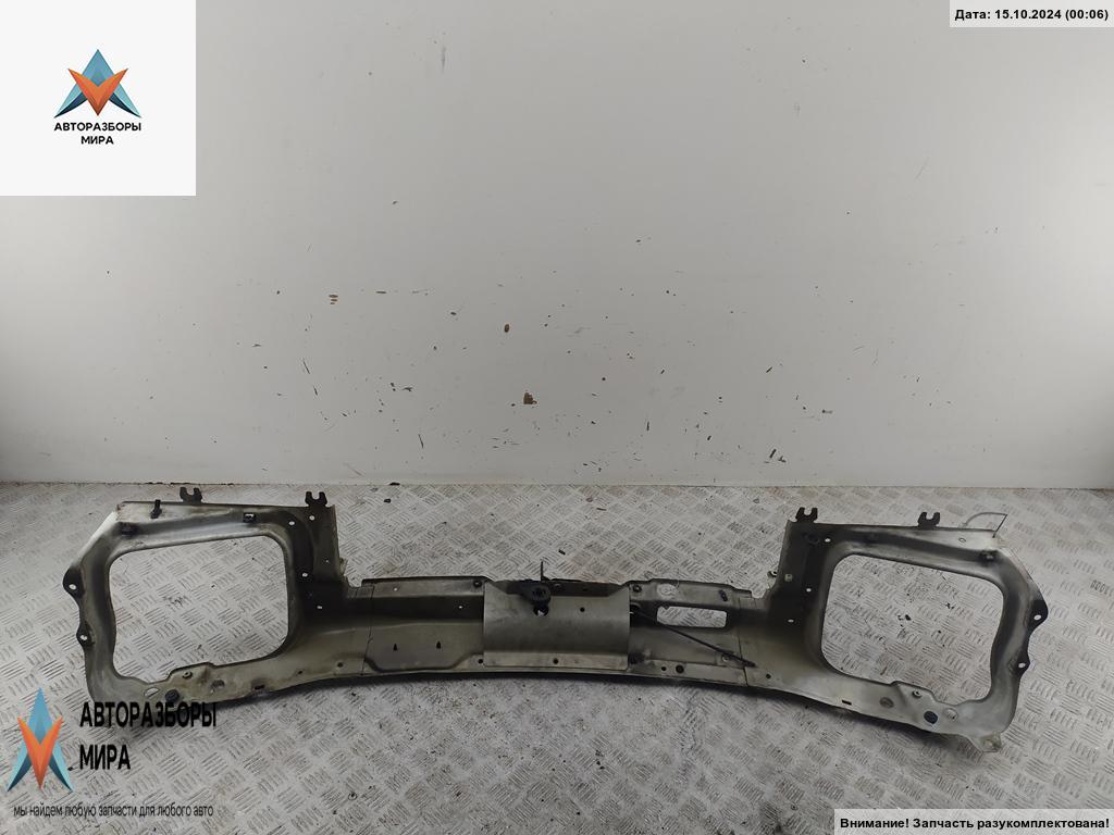 Рамка радиатора Fiat Doblo 1 поколение 2002, 1.6 л., бензин, МКПП, белый, фургон - фото №1