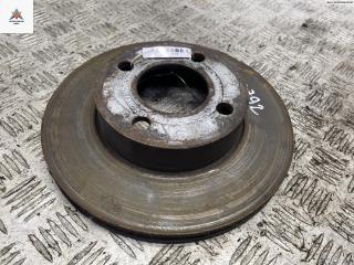 диск тормозной передний Audi 80 8C/B4 1992, 2.0 л., бензин, МКПП, серый, седан