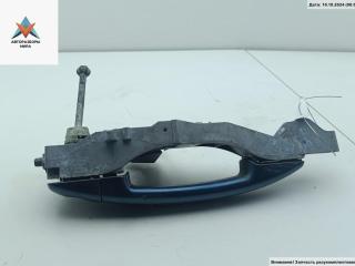 ручка наружная передняя левая Citroen C4 Grand Picasso 1 поколение 2009, 2.0 л., дизель, АКПП, синий, минивэн, 1200M2