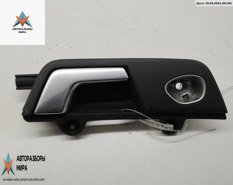 ручка внутренняя передняя правая Audi A4 B6 2003, 2.5 л., дизель, АКПП, серый, универсал, 8E1837020 - фото №1