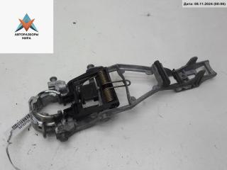 Корпус (держатель) ручки двери задней левой Skoda Octavia mk2 (A5 1Z) 2006, 2.0 л., бензин, МКПП, красный, универсал