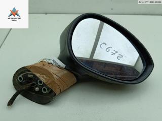 зеркало правое Fiat Grande Punto 1 поколение 2006, 1.2 л., бензин, МКПП, чёрный, хетчбэк 3 дв.