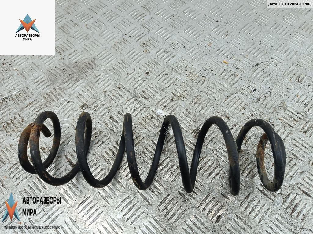 пружина задняя Volkswagen Golf 4 поколение 1999, 1.6 л., бензин, МКПП, серый, хетчбэк 3 дв., 1J0511115AK - фото №1