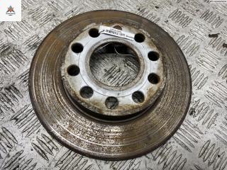 диск тормозной задний Audi A4 B6 2004, 2.0 л., бензин, МКПП, чёрный, универсал