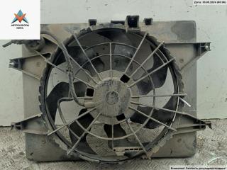 вентилятор радиатора Hyundai Sonata YF 2010, 2.0 л., бензин, МКПП, чёрный, седан