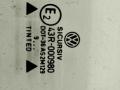 форточка задняя левая Volkswagen Golf 4 поколение 2000, 1.4 л., бензин, МКПП, синий, универсал, 43R-000980 - фото №2