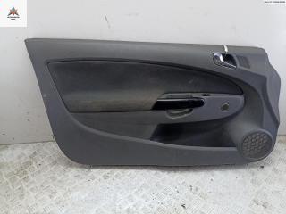 обшивка двери передняя левая Opel Corsa D 2009, 1.0 л., бензин, МКПП, серый, хетчбэк 3 дв., 13232888