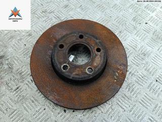 диск тормозной передний Ford Focus 2 поколение 2005, 1.6 л., i, бензин, МКПП, синий, хетчбэк 5 дв.