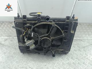 радиатор охлаждения Nissan Tiida C11 [рестайлинг] 2010, 1.6 л., бензин, МКПП, красный, хетчбэк 5 дв., 21410EL00B