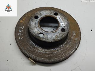 диск тормозной передний Audi 80 8C/B4 1992, 2.0 л., бензин, МКПП, серый, седан