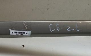 молдинг двери задней левой Audi A4 B6 2001, 1.9 л., дизель, МКПП, жёлтый, универсал, 8E0853963