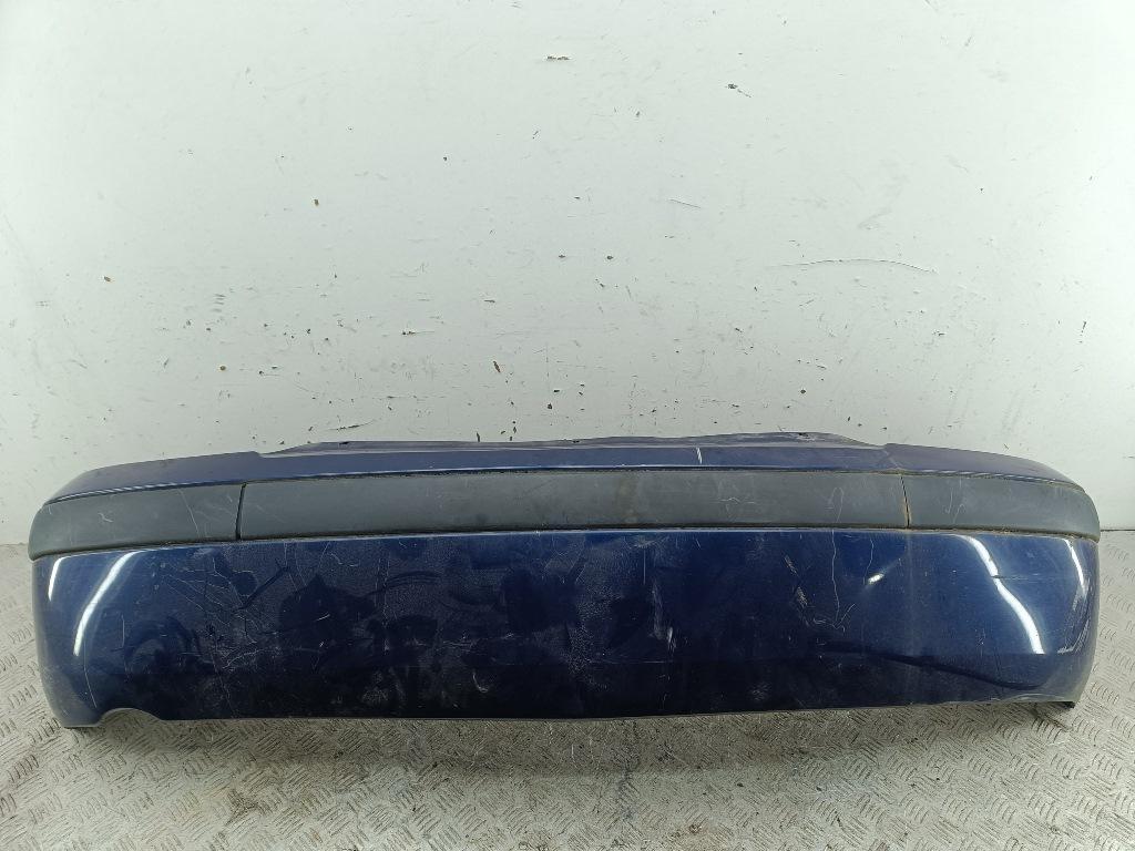бампер задний Renault Megane I 2001, синий, хетчбэк 5 дв.
