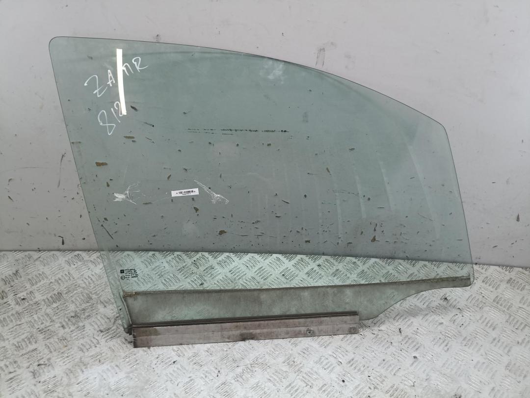 стекло двери передней правой Opel Zafira A 1999, 1.8 л., бензин, МКПП, зелёный, минивэн